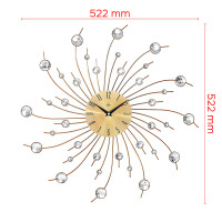 Nástenné hodiny MPM Gaia 4496.80, 52cm